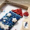DIY Patriotic Firecracker Frame Kit – 5x7 Button Art Craft Kit